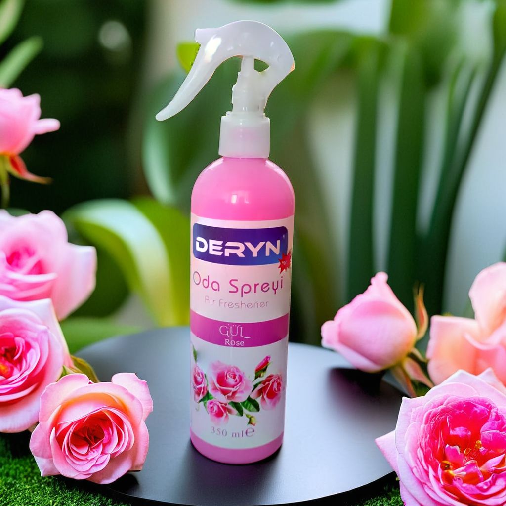 Romantik ve Zarif Gül Kokulu Oda Spreyi